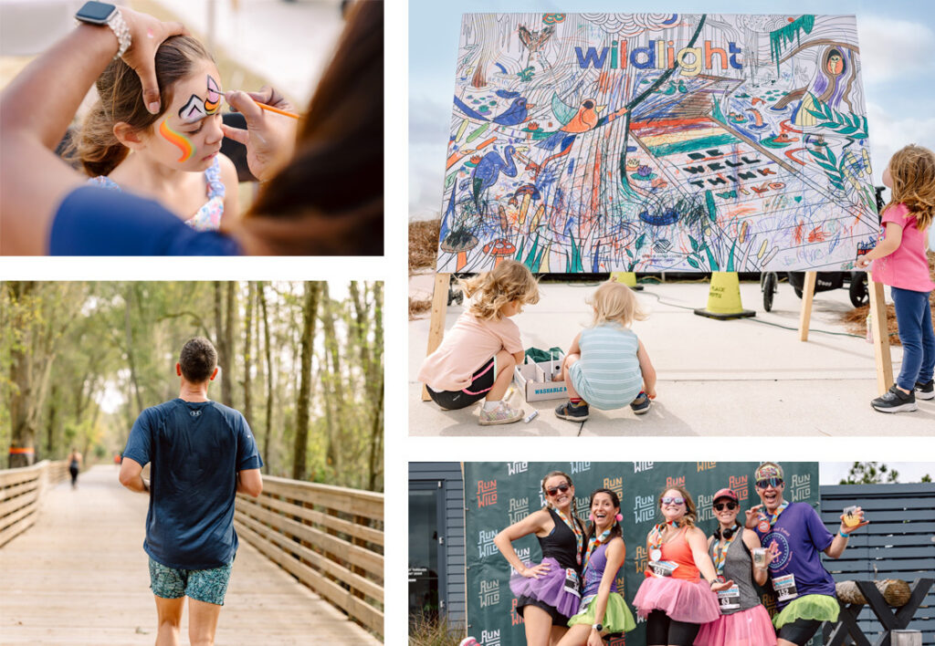 Collage of Run Wild 2024 images