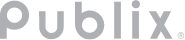 Publix logo in gray