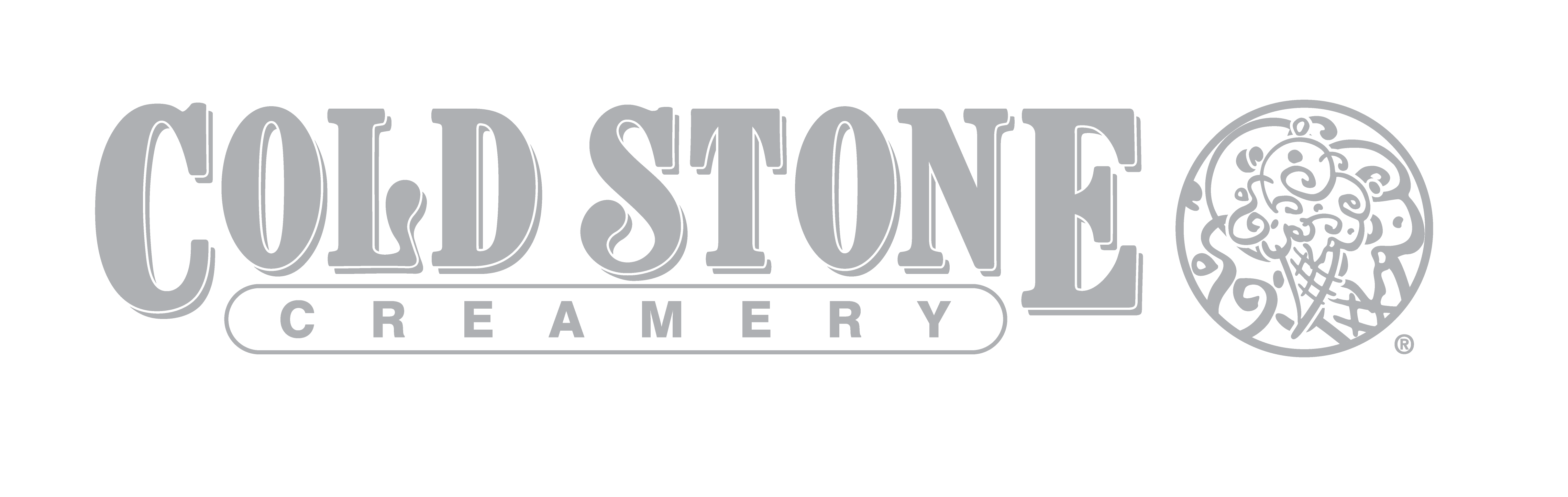 Cold Stone Creamery logo in gray.
