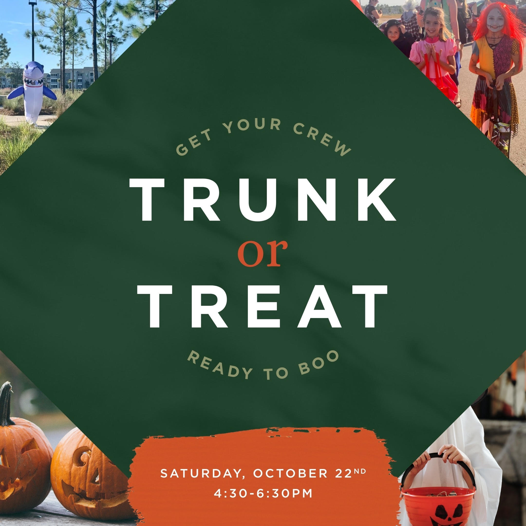 Get your crew trunk or treat ready to go.
