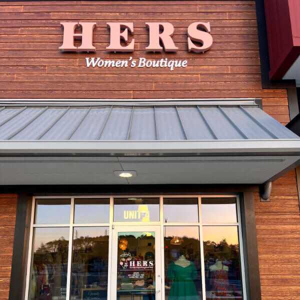 Hers women's boutique.