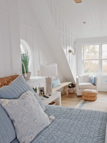 White living space