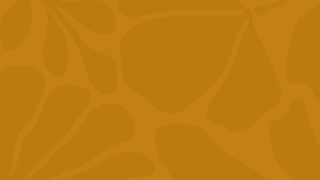 Abstract orange background with organic, irregular shapes and smooth, flowing lines creates a pattern inspired by the vibrant spirit of the Wildlight Yulee Florida community.