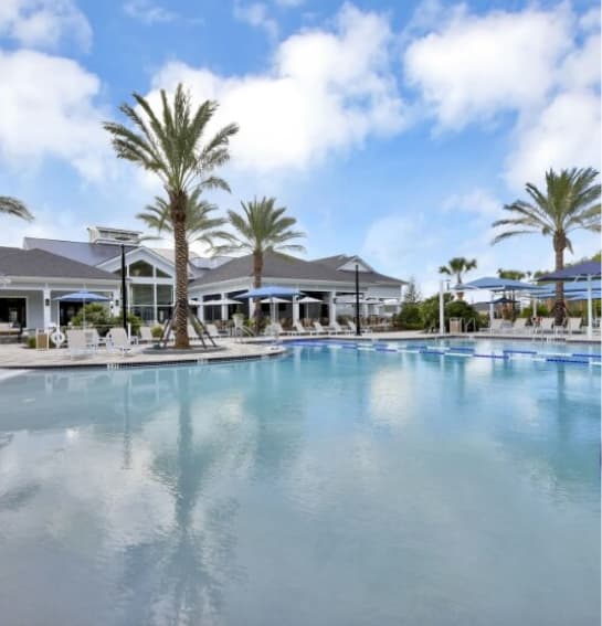 Wildlight homes resort-style pool