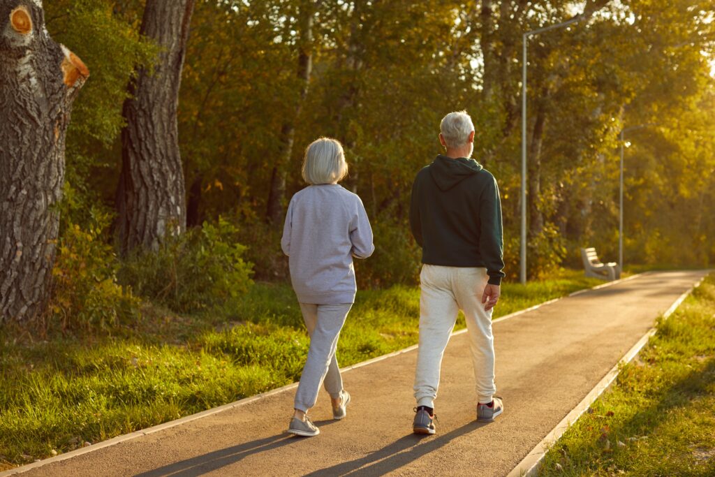 Couple-walking-on-path